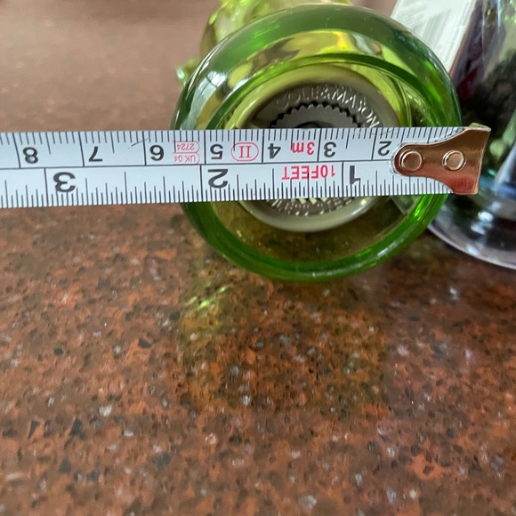 Cole & Mason Acrylic Pepper Mill NWT Orange Blue or Green Price is for 3 Mills - Picture 5 of 8
